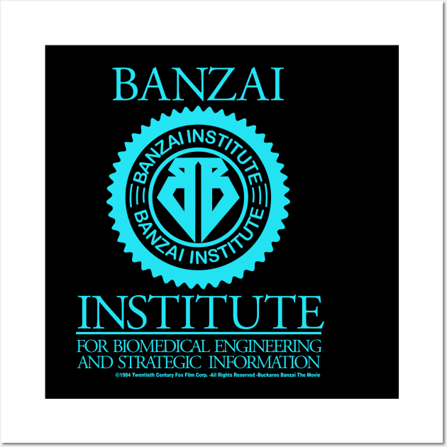 Banzai Institute Wall Art by Dargie